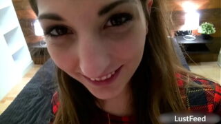 Hot babe Jimena Lago fucks in her black stockings